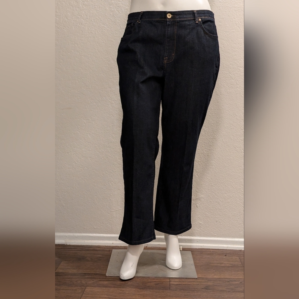 Style & Company Women's Dark Blue Jeans 20W